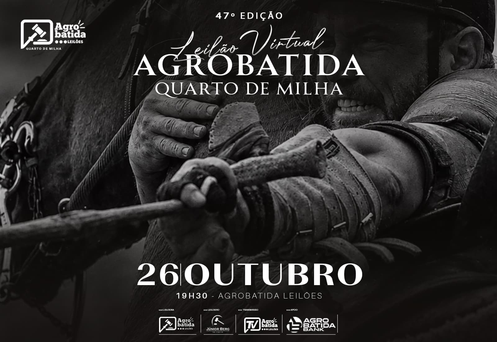 LEILÃO VIRTUAL AGROBATIDA 47º EDIÇÃO