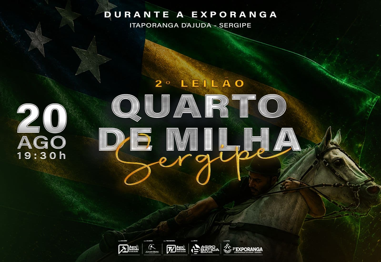 2º LEILÃO QUARTO DE MILHA SERGIPE AGROBATIDA