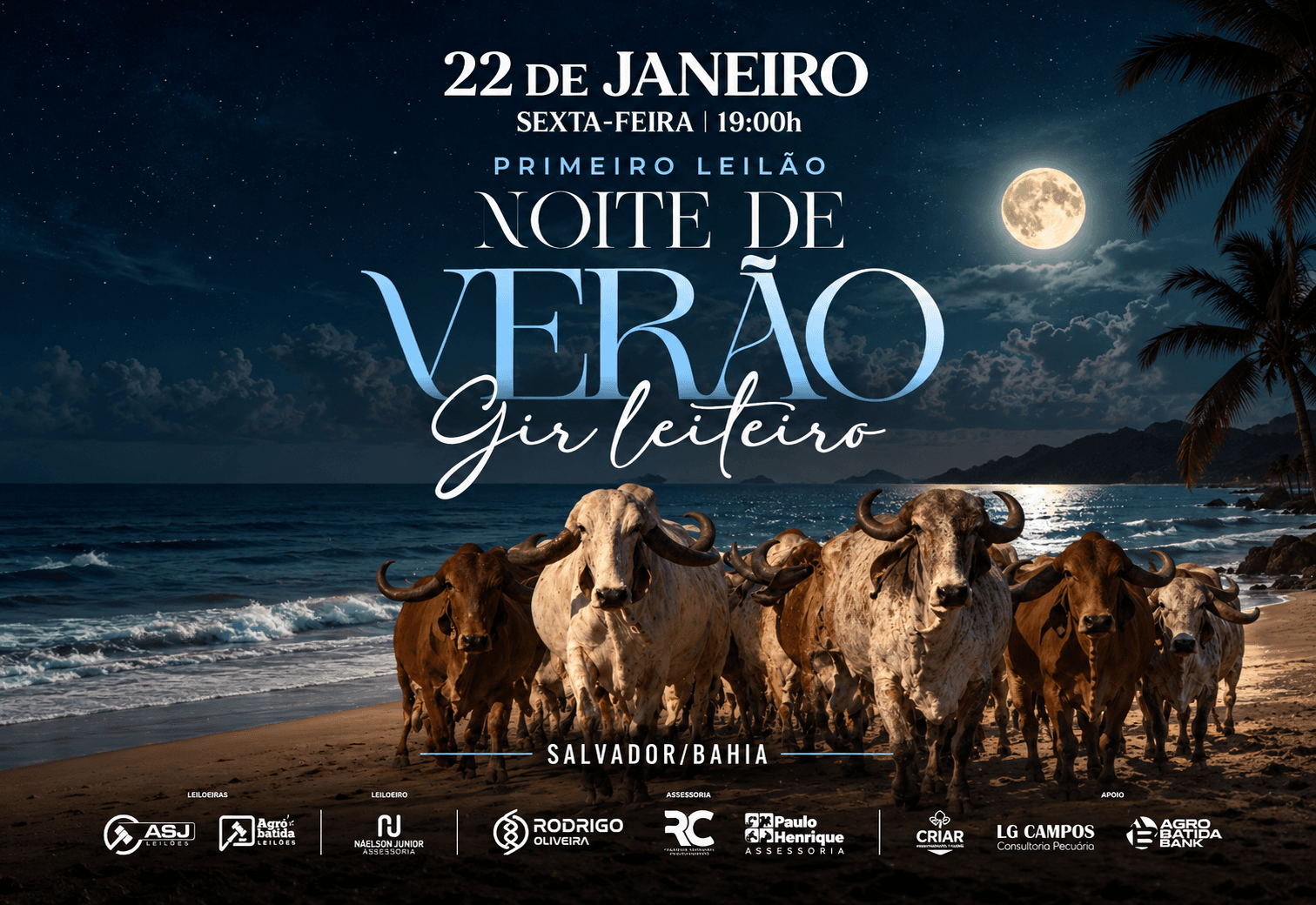 I LEILÃO NOITE DE VERÃO GIR LEITEIRO